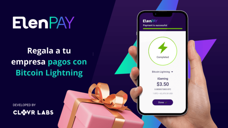 ElenPAY pagos con Bitcoin lightning