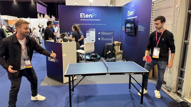ElenPAY's booth at iGB LIVE 2025